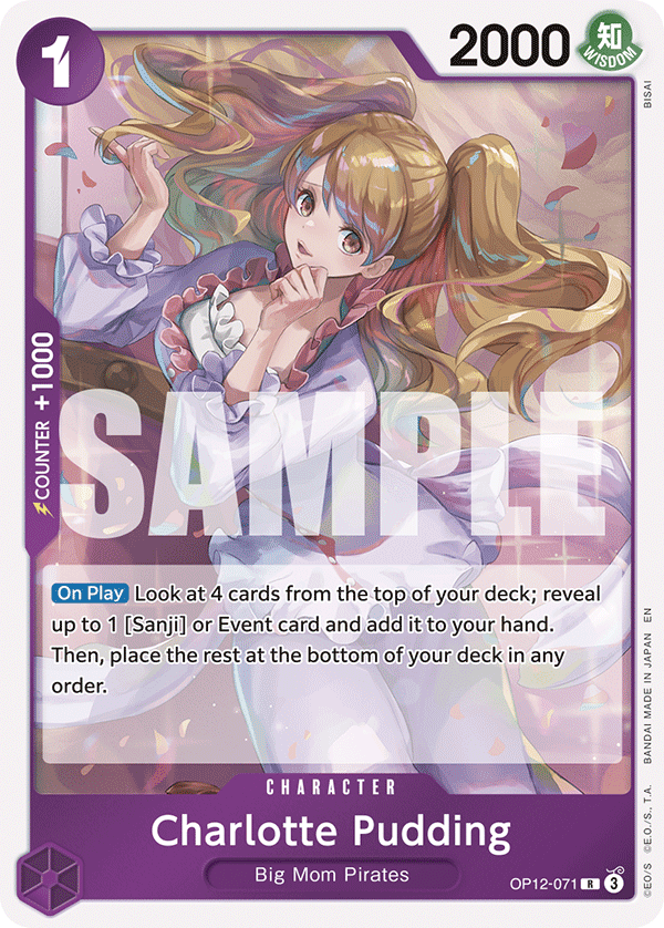 Charlotte Pudding — OP12-071