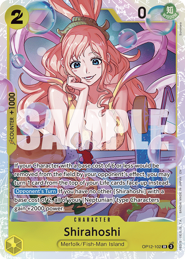 Shirahoshi — OP12-102