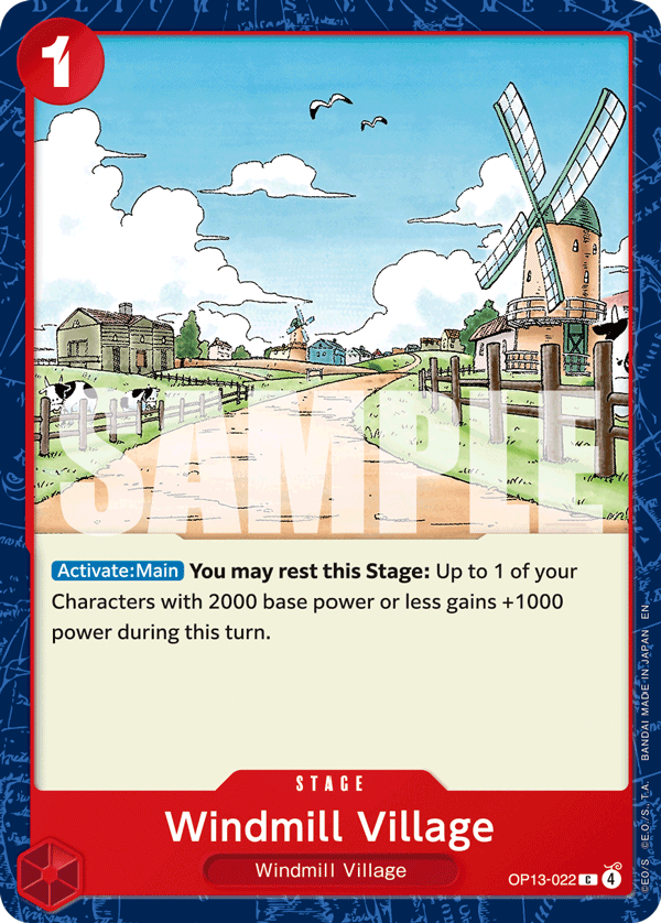 Windmill Village — OP13-022