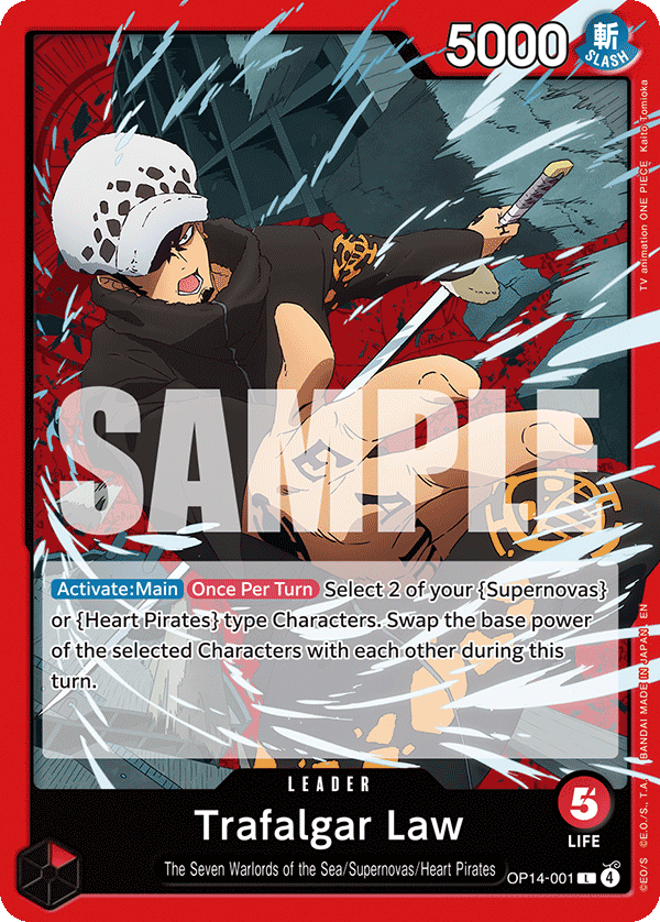 Trafalgar Law — OP14-001
