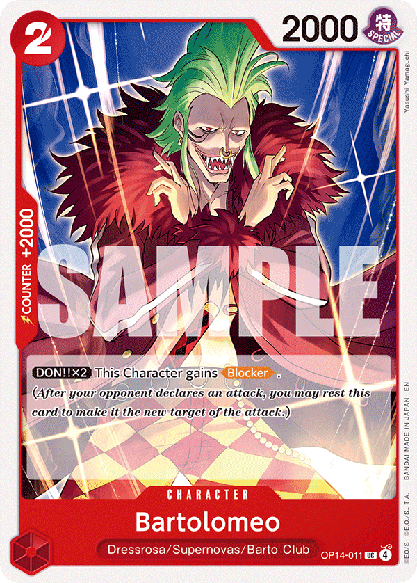 Bartolomeo — OP14-011
