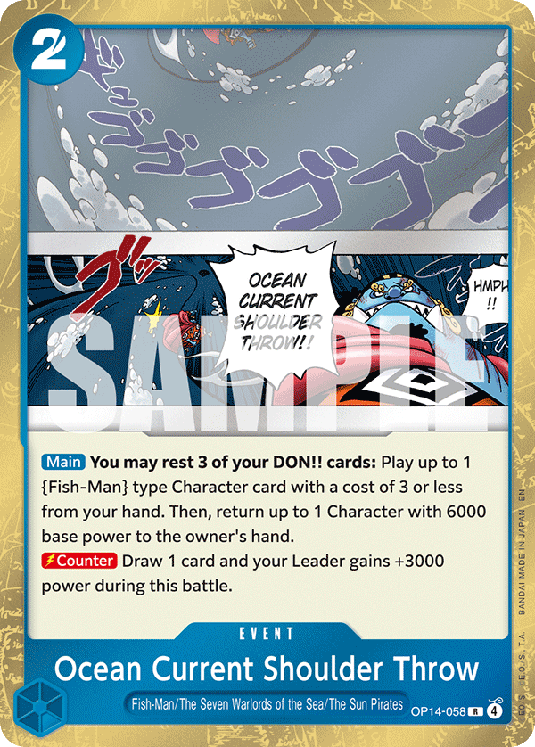 Ocean Current Shoulder Throw — OP14-058