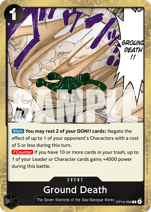 Ground Death — OP14-096