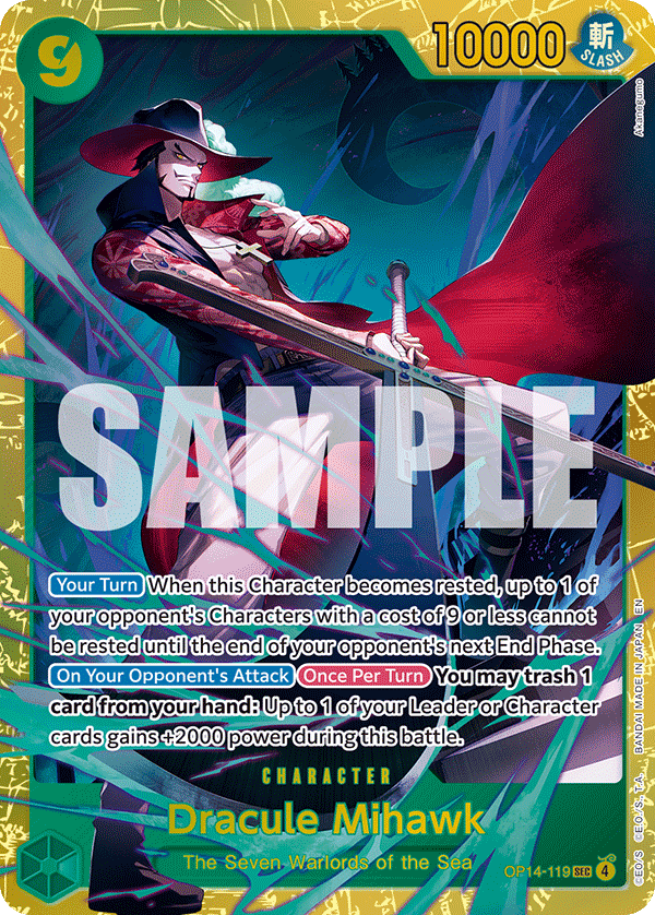 Dracule Mihawk — OP14-119