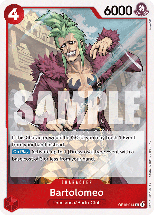 Bartolomeo — OP15-014