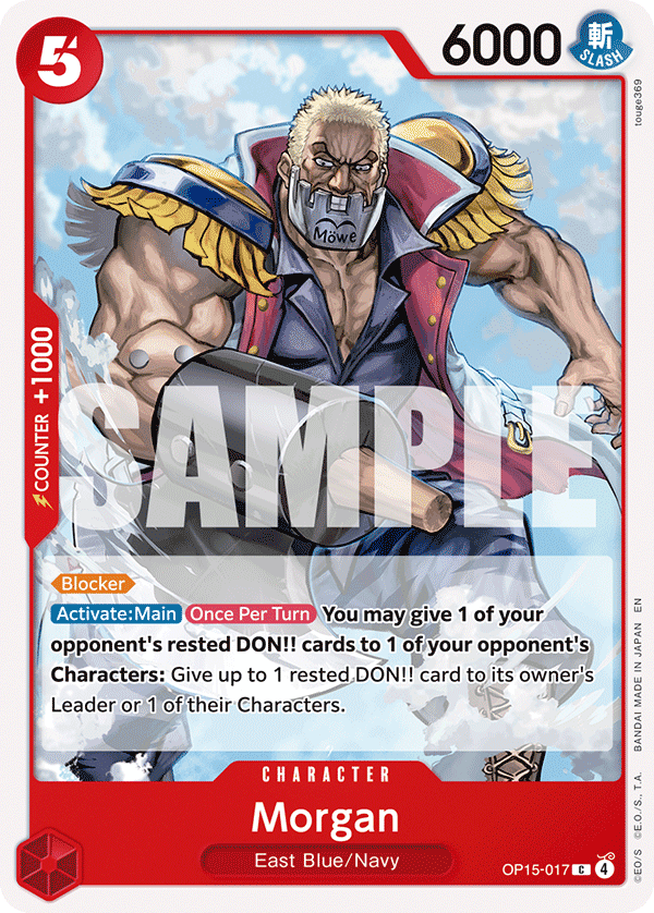 Morgan — OP15-017