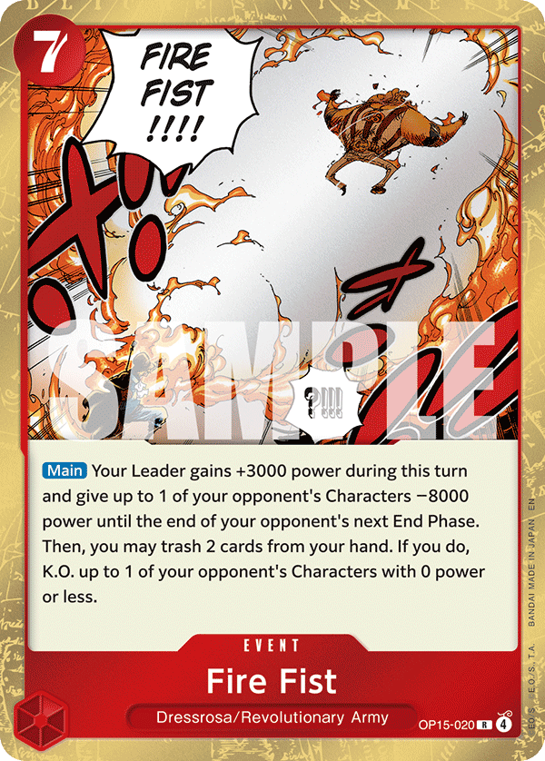 Fire Fist — OP15-020