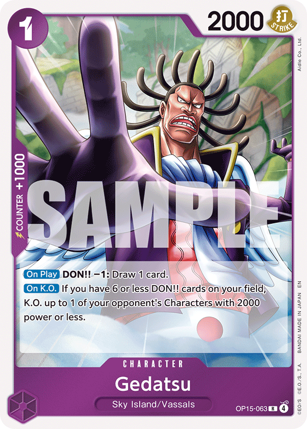 Gedatsu — OP15-063