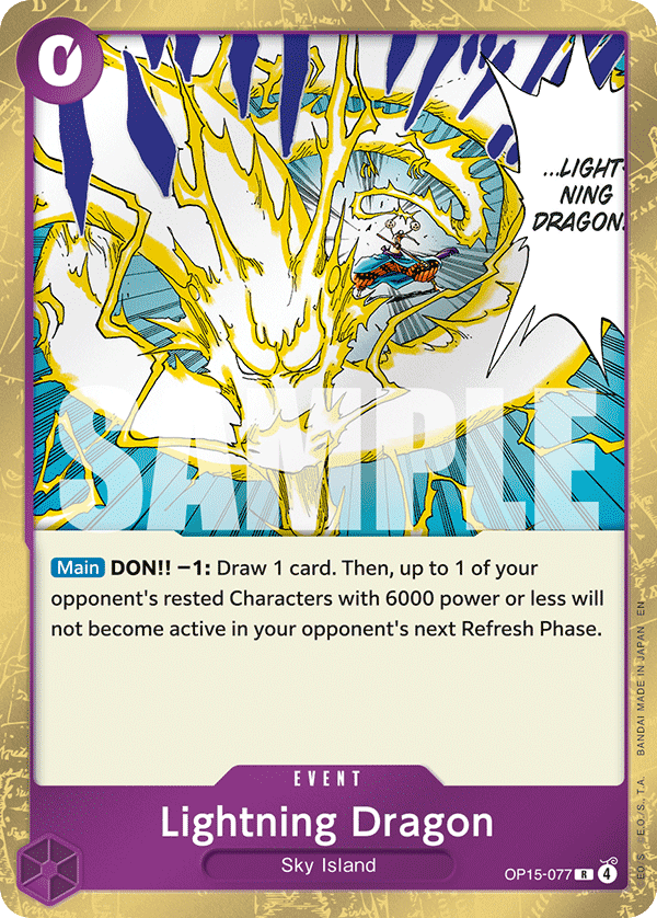 Lightning Dragon — OP15-077