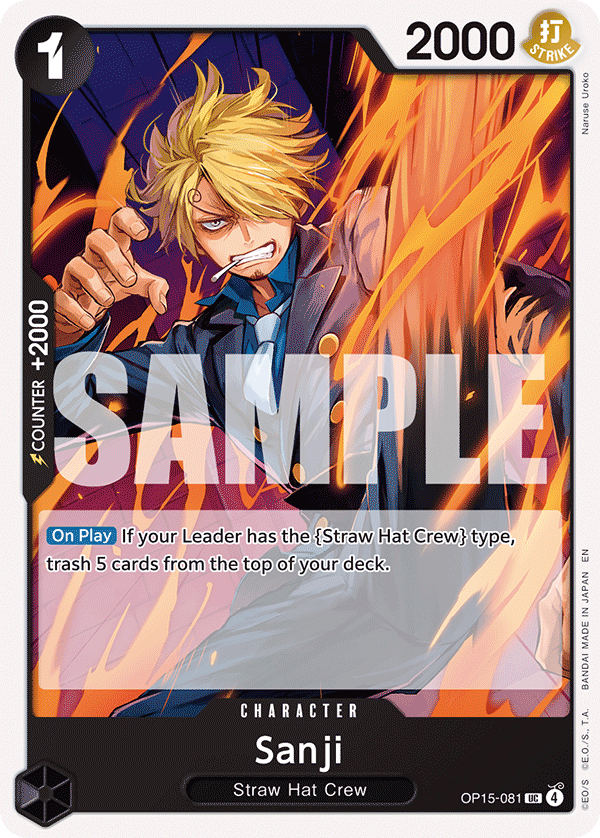 Sanji — OP15-081