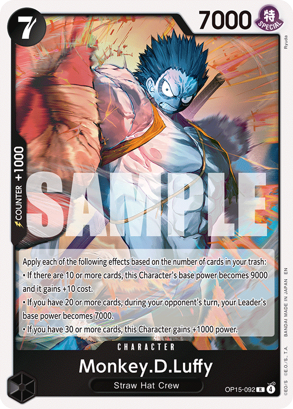 Monkey.D.Luffy — OP15-092