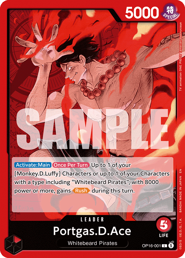 Portgas.D.Ace — OP16-001