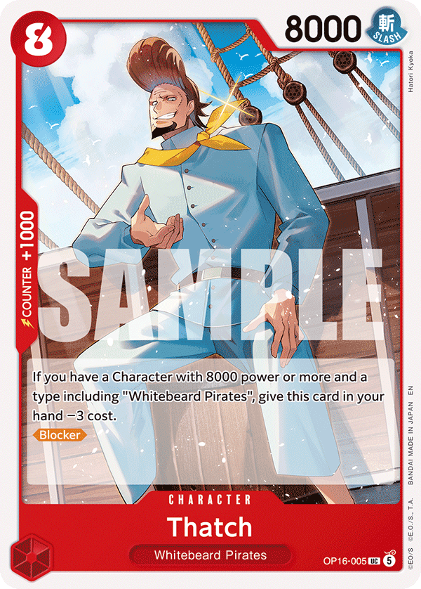 Thatch — OP16-005