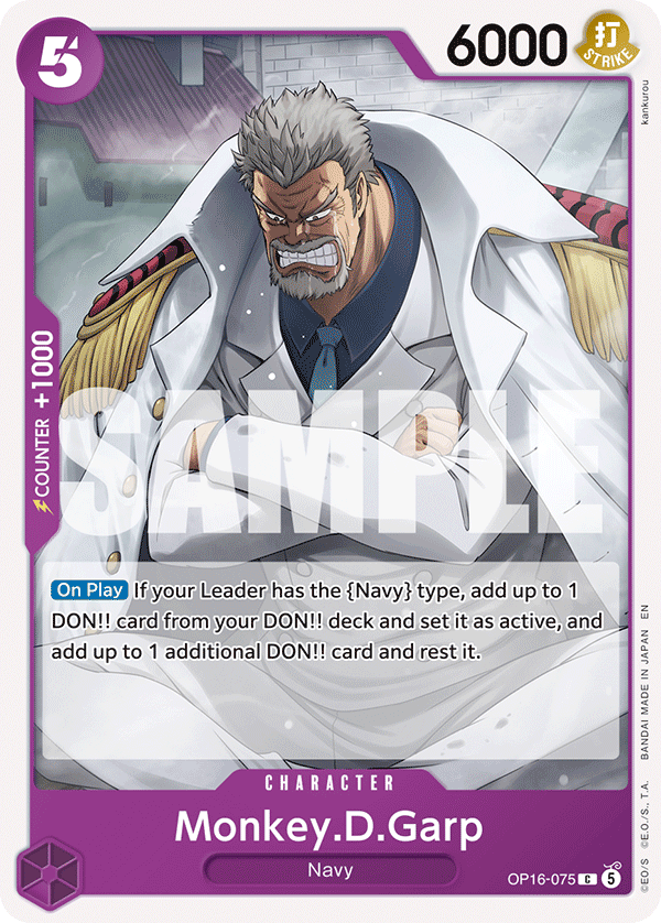 Monkey.D.Garp — OP16-075
