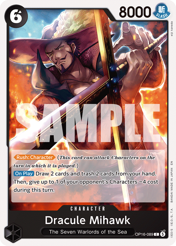 Dracule Mihawk — OP16-089