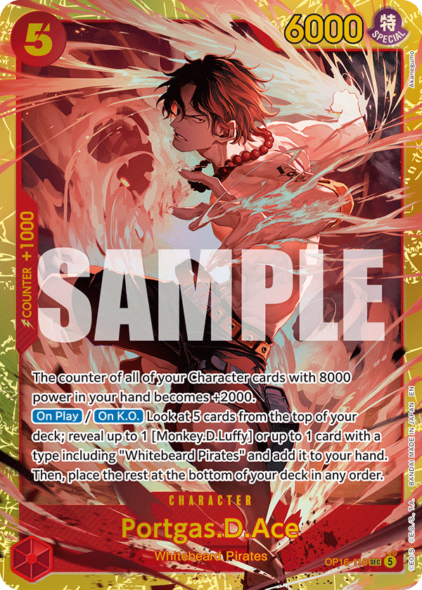 Portgas.D.Ace — OP16-118