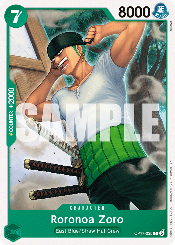 Roronoa Zoro — OP17-035