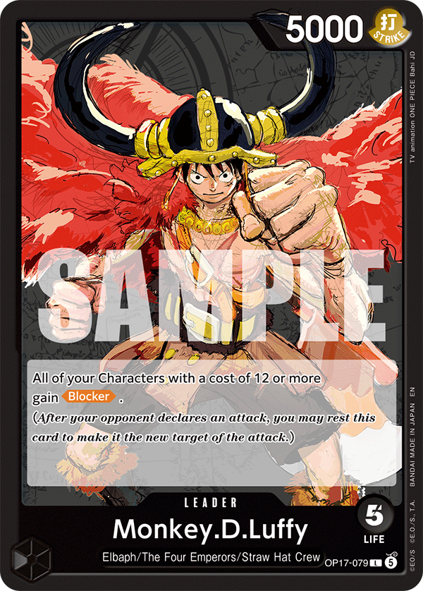 Monkey.D.Luffy — OP17-079