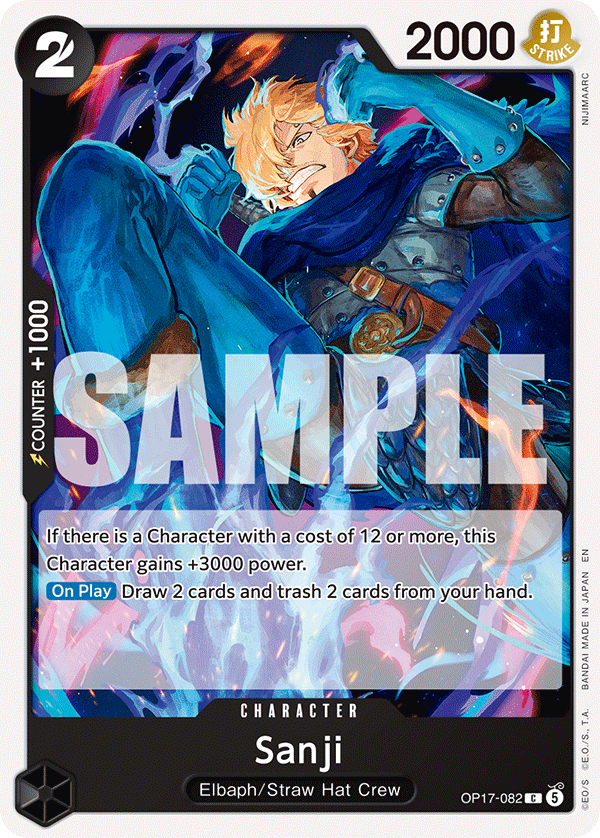 Sanji — OP17-082