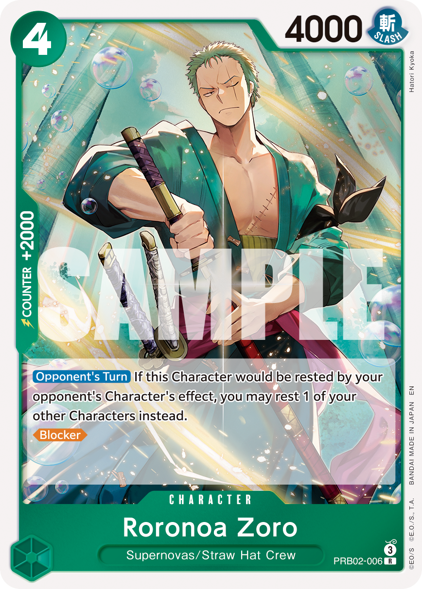 Roronoa Zoro — PRB02-006
