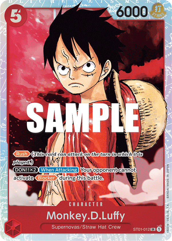 Monkey.D.Luffy — ST01-012