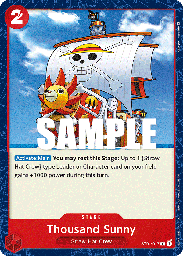 Thousand Sunny — ST01-017