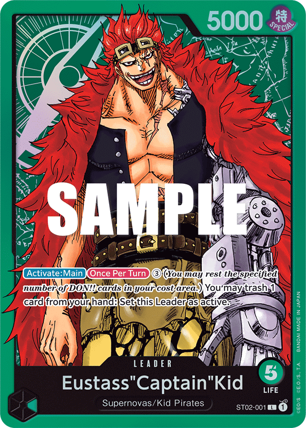Eustass"Captain"Kid — ST02-001
