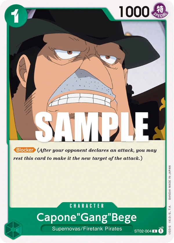 Capone"Gang"Bege — ST02-004