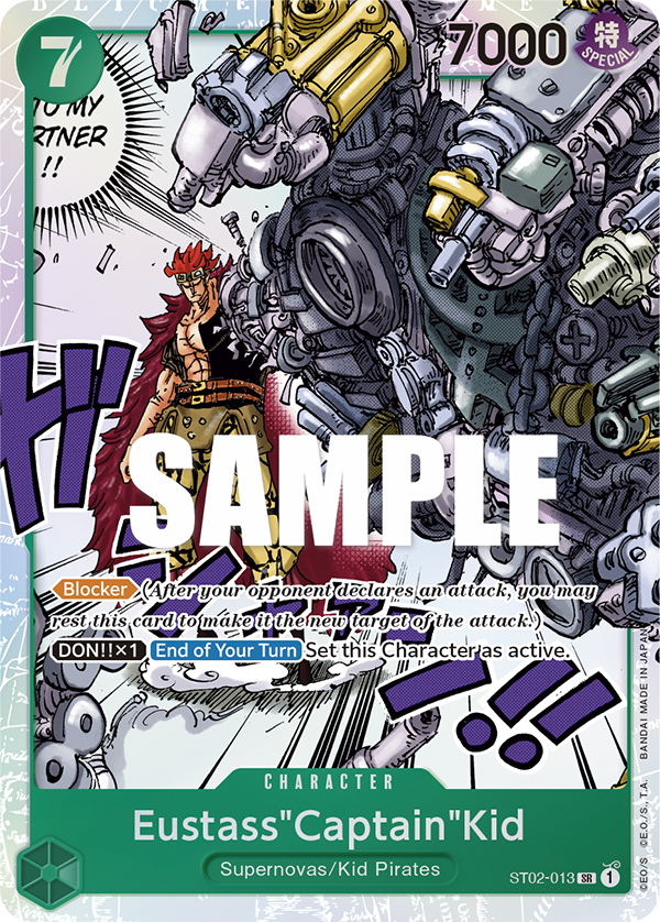 Eustass"Captain"Kid — ST02-013