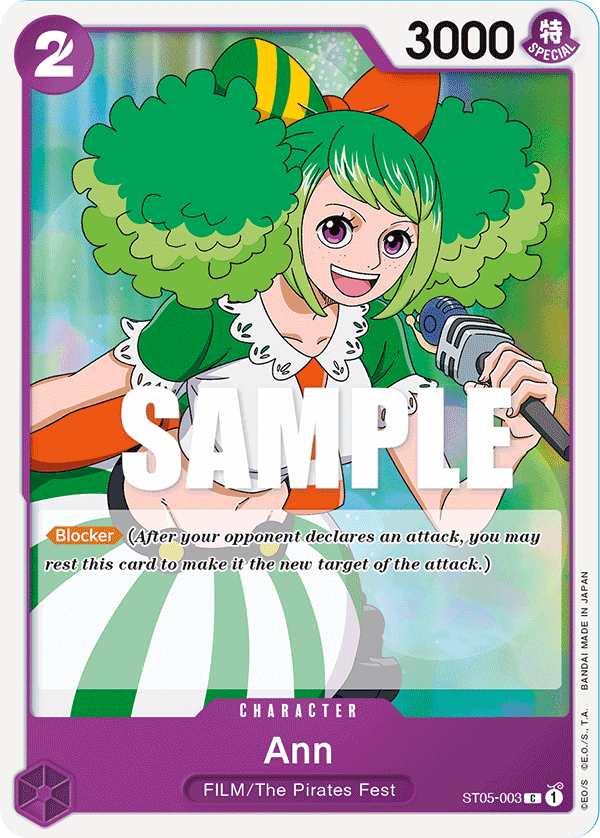 Ann — ST05-003