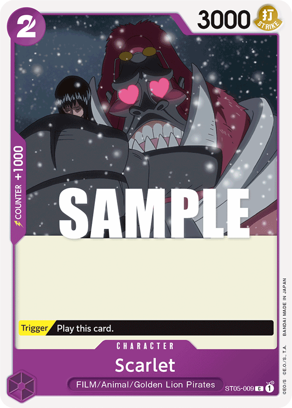 Scarlet — ST05-009