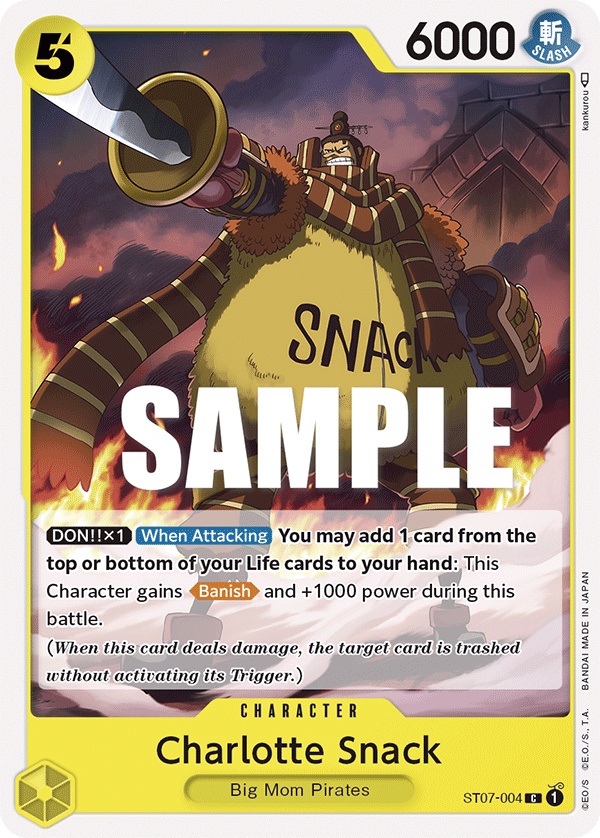 Charlotte Snack — ST07-004