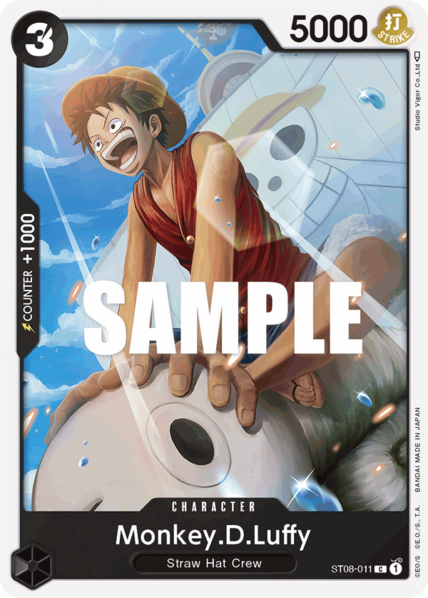 Monkey.D.Luffy — ST08-011