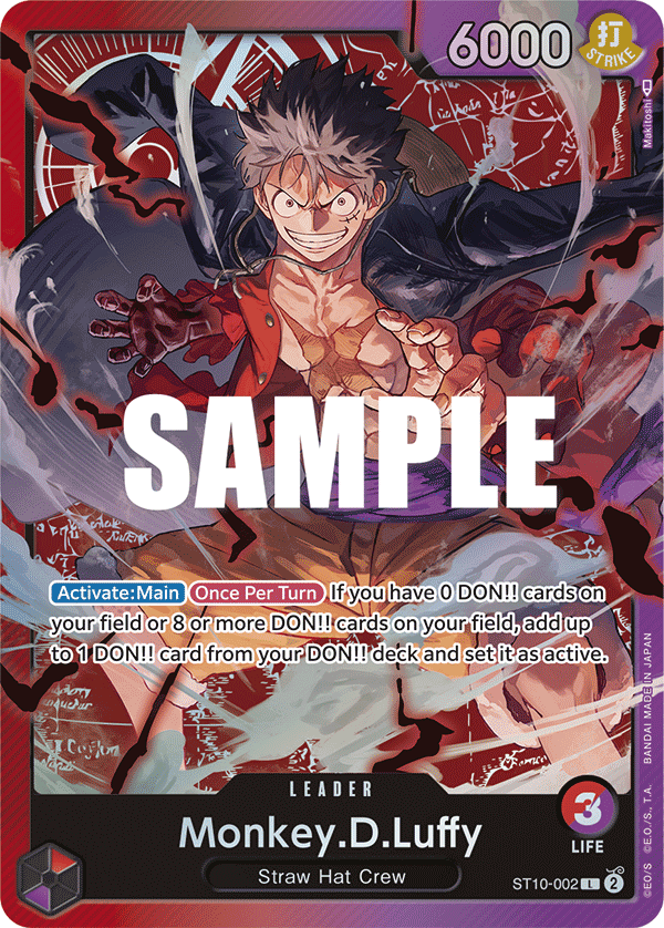 Monkey.D.Luffy — ST10-002
