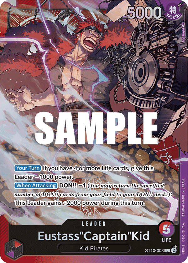 Eustass"Captain"Kid — ST10-003