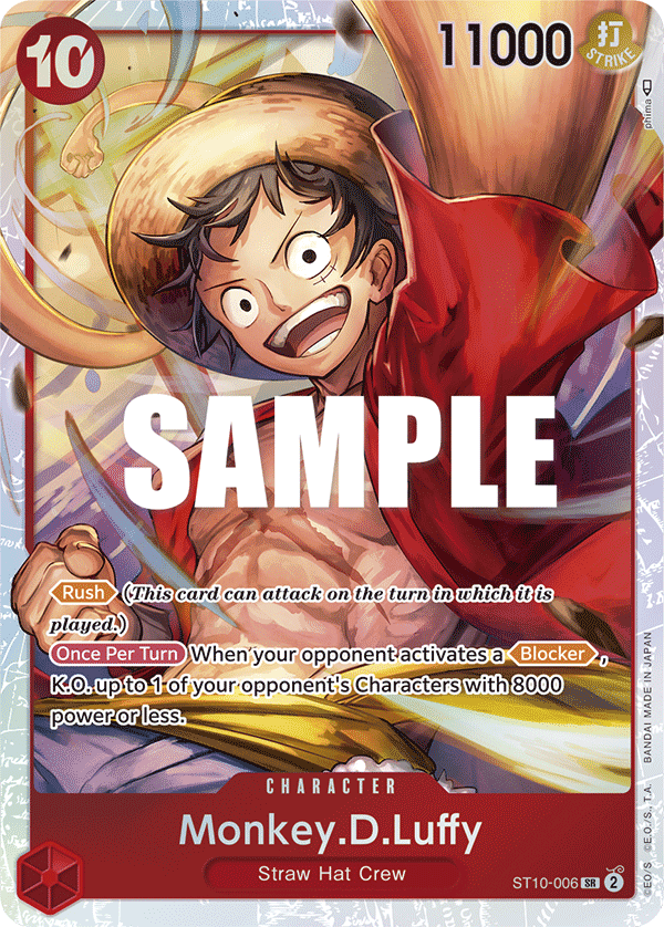 Monkey.D.Luffy — ST10-006