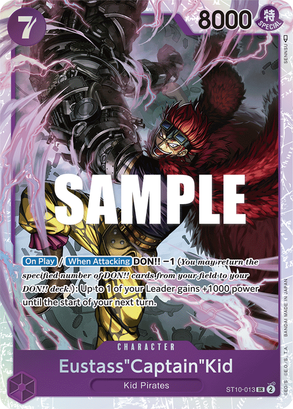 Eustass"Captain"Kid — ST10-013