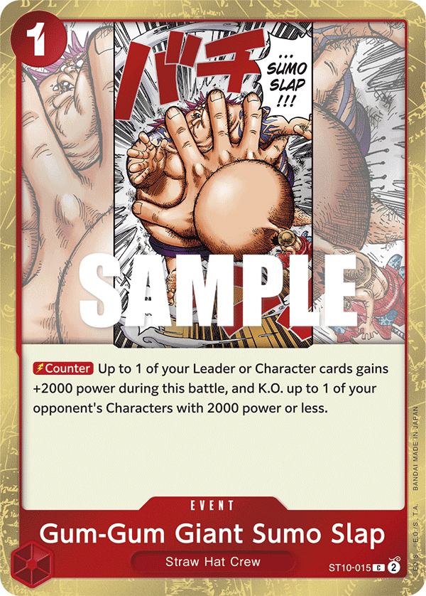 Gum-Gum Giant Sumo Slap — ST10-015