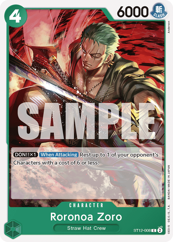 Roronoa Zoro — ST12-008