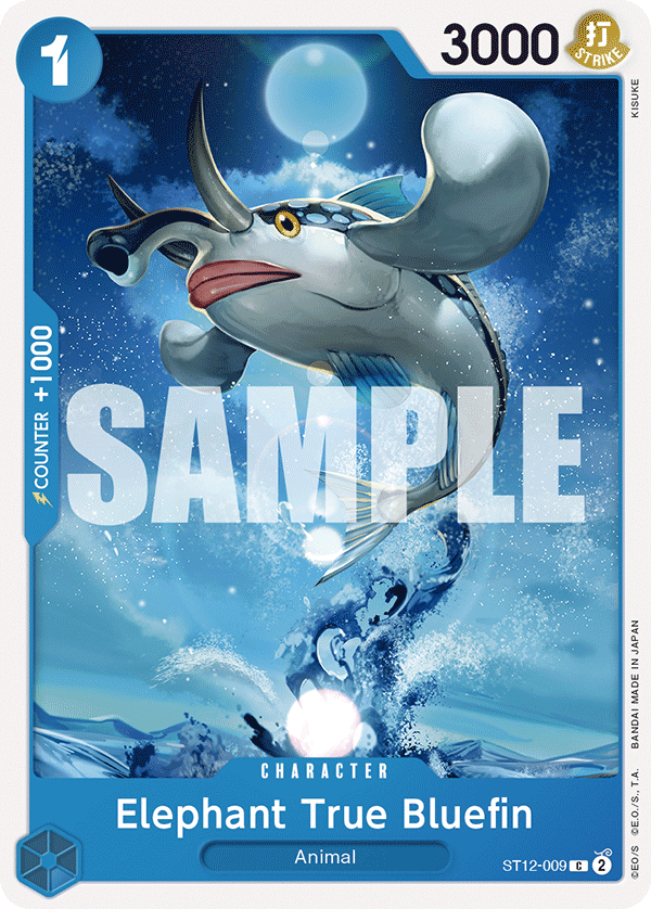 Elephant True Bluefin — ST12-009