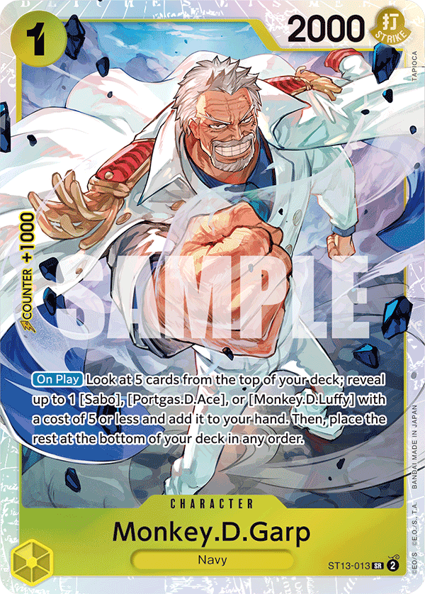 Monkey.D.Garp — ST13-013