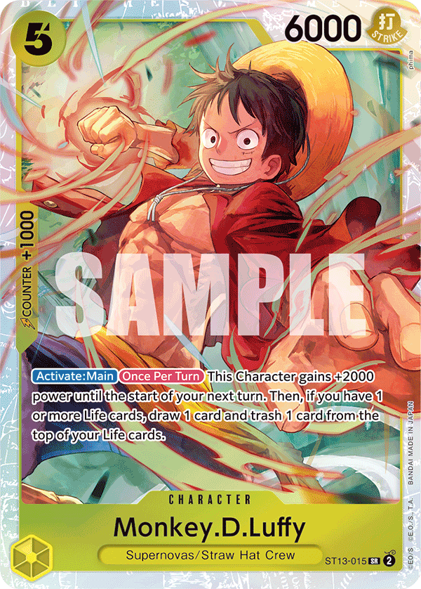 Monkey.D.Luffy — ST13-015