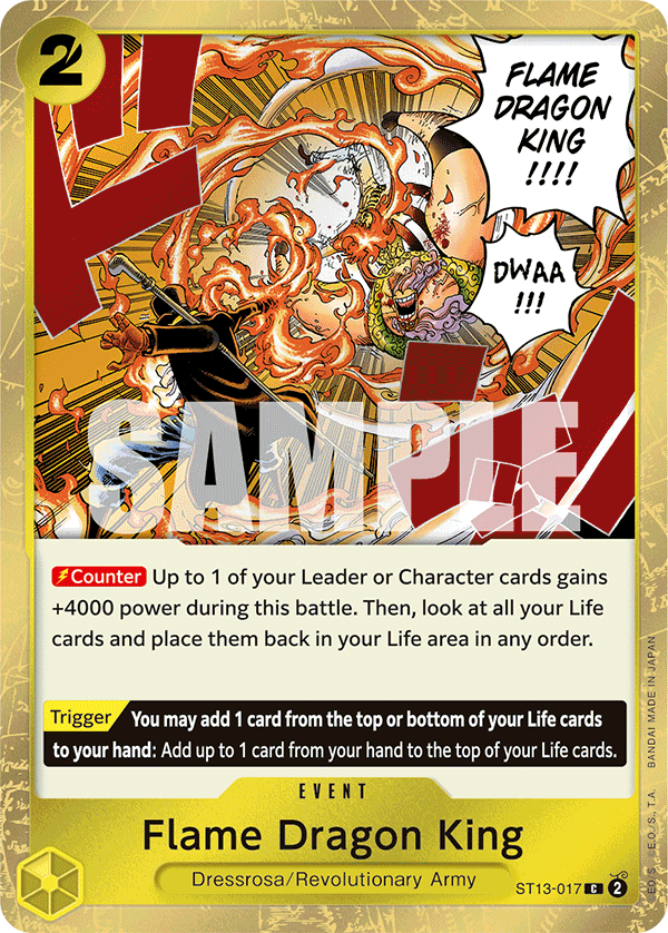 Flame Dragon King — ST13-017