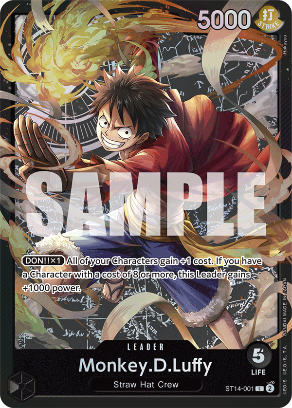 Monkey.D.Luffy — ST14-001