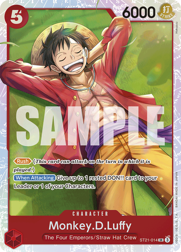 Monkey.D.Luffy — ST21-014