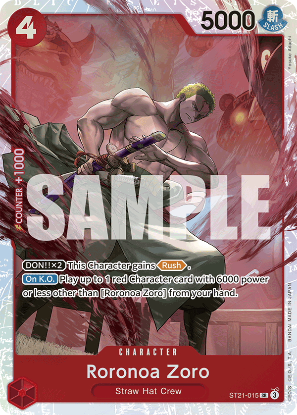 Roronoa Zoro — ST21-015