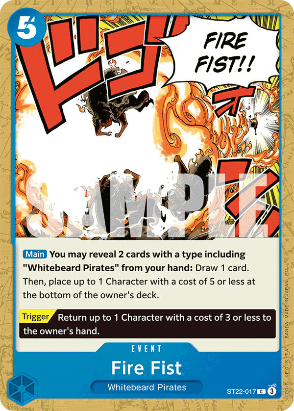 Fire Fist — ST22-017