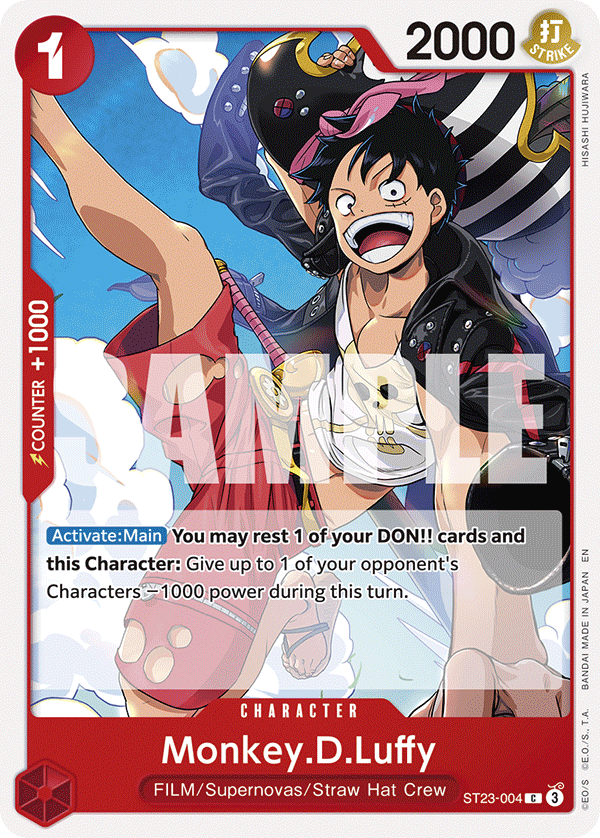 Monkey.D.Luffy — ST23-004