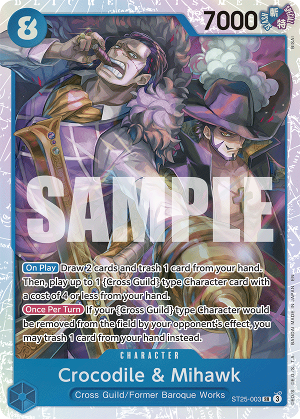 Crocodile & Mihawk — ST25-003