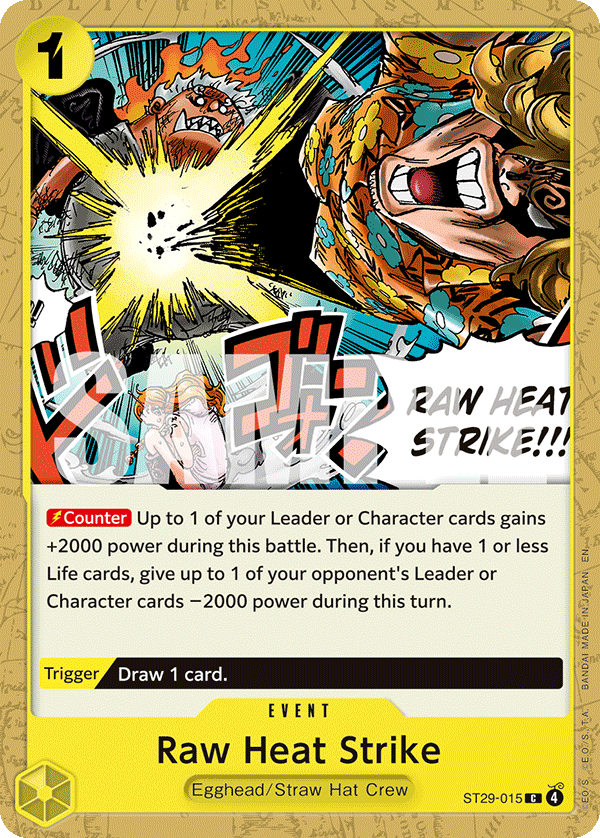 Raw Heat Strike — ST29-015